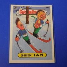 1987 TOPPS GARBAGE PAIL KIDS GPK #398A SKIIN' IAN
