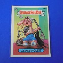 1987 TOPPS GARBAGE PAIL KIDS GPK #397A CLEANED UP CLINT