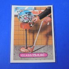 1987 TOPPS GARBAGE PAIL KIDS GPK #391A GLASS ISAAC