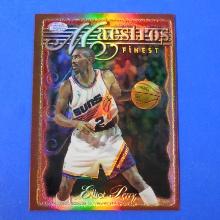1996-97 TOPPS FINEST ELLIOT PERRY MASTROS REFRACTOR CARD