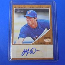 2011 TOPPS HERITAGE STEFAN WELCH AUTOGRAPHED ROOKIE CARD #D 310/861
