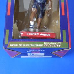 LEBRON JAMES CLEVELAND CAVALIERS NOVEMBER 9TH 2005 SGA BOBBLEHEAD