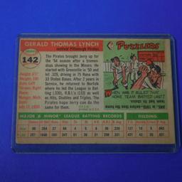 1955 TOPPS #142 JERRY LYNCH PIRATES