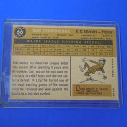1960 TOPPS #66 BOB TROWBRIDGE ATHLETICS