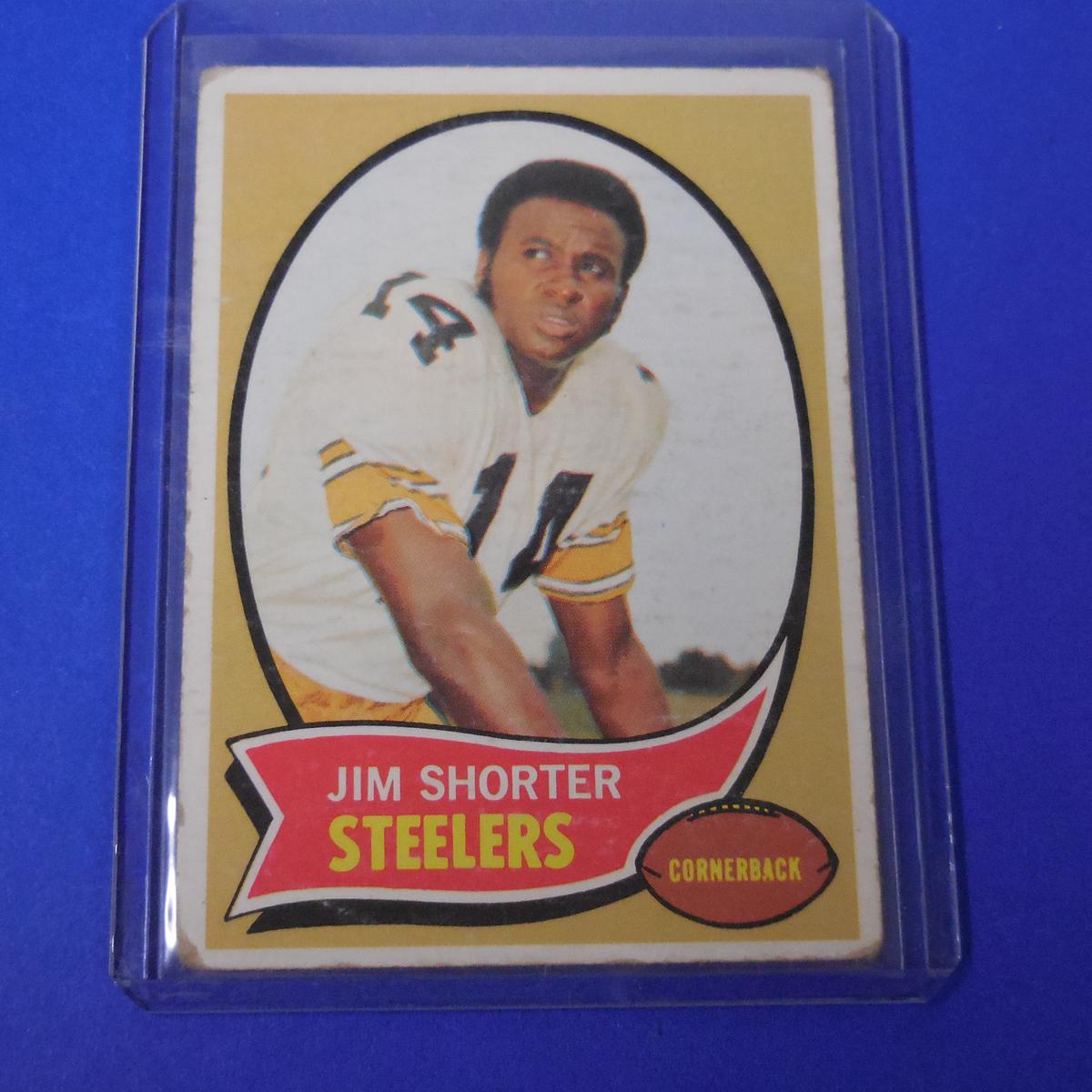 1970 TOPPS #56 JIM SHORTER STEELERS