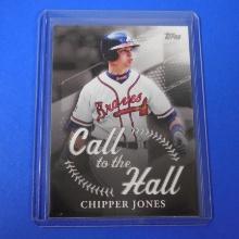 2025 TOPPS CALL TO THE HALL INSERT CARD CHIPPER JONES BRAVES