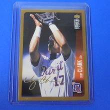 1996 UPPER DECK COLLECTORS CHOICE TONY CLARK GOLD SIGNATURE SP
