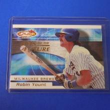 2001 FLEER FUTURES ROBIN YOUNT BATS OF THE FUTURE BREWERS