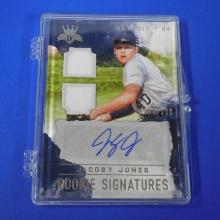2017 PANINI DIAMOND KINGS JACOBY JONES AUTOGRAPHED JERSEY ROOKIE CARD