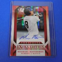 2013 PANINI ELITE MICHAEL RATTERREE AUTOGRAPHED ROOKIE CARD