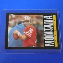1985 TOPPS JOE MONTANA 49ERS