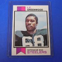 1973 TOPPS #165 L.C. GREENWOOD STEELERS