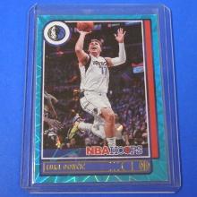 2021-22 PANINI HOOPS LUKA DONCIC TEAL EXPLOSION HOLO MAVERICKS