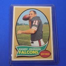 1970 TOPPS #126 RANDY JOHNSON FALCONS