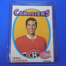 1971-72 TOPPS #59 TERRY HARPER CANADIENS
