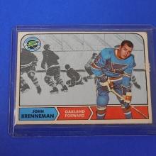 1968-69 TOPPS #83 JOHN BRENNEMAN ROOKIE CARD BLUES SEALS