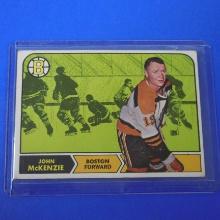 1968-69 TOPPS #9 JOHNNY MCKENZIE BRUINS