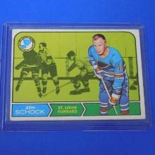 1968-69 TOPPS #1118 RON SCHOCK BLUES