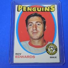 1971-72 TOPPS #99 ROY EDWARDS PENGUINS
