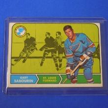 1968-69 TOPPS #117 GARY SABOURIN BLUES
