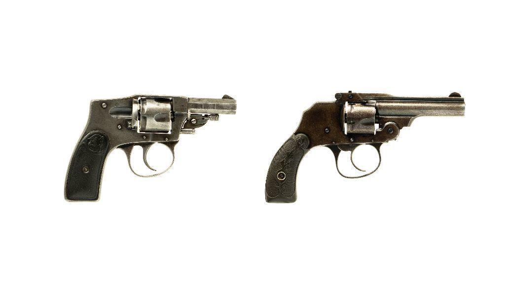 Lot of Two Hammerless Pistols