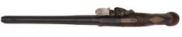 Pair of Long German Flintlock Holster Pistols by Addnius B Schwartz