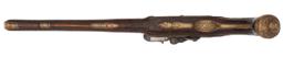 Pair of Long German Flintlock Holster Pistols by Addnius B Schwartz