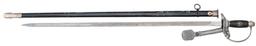 German WWII Model 1936 SS officer Sword With Portepee