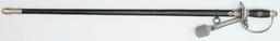 German WWII Model 1936 SS officer Sword With Portepee