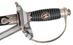German WWII Model 1936 SS officer Sword With Portepee