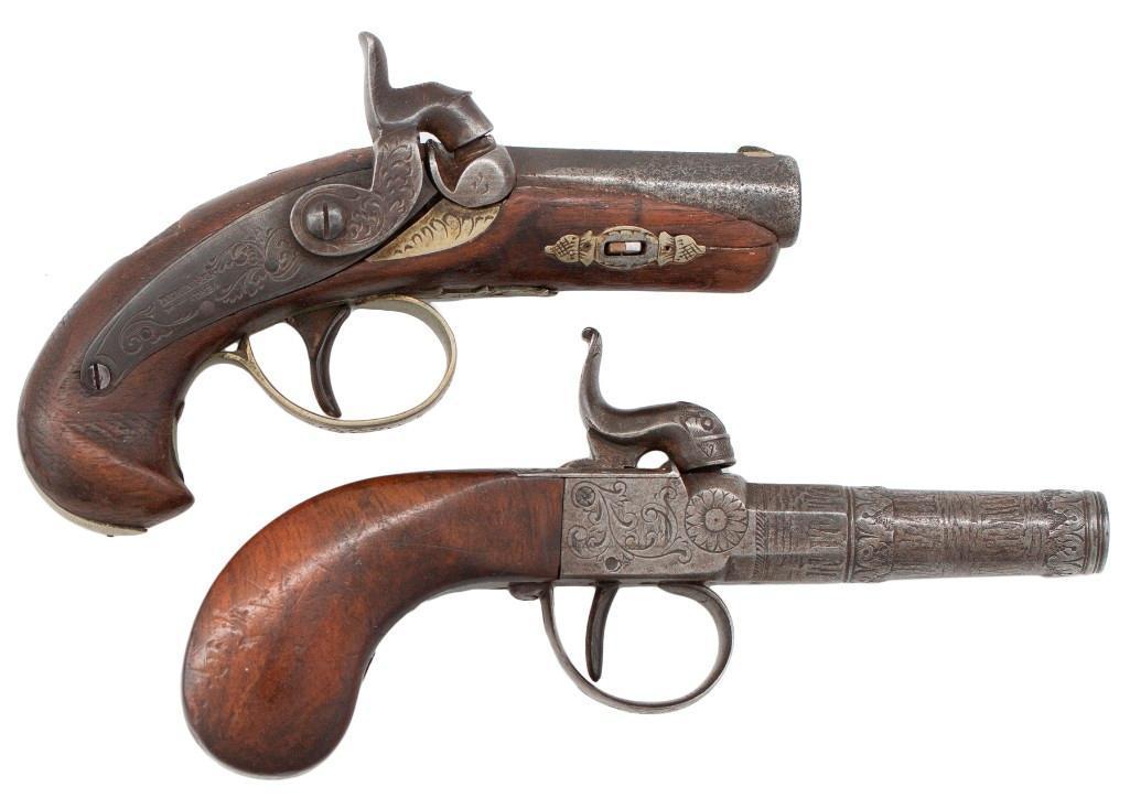 Pistols and Documents of Confederate Surgeon William Gilson