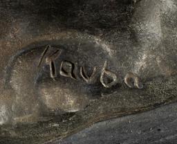 The War Party, Bronze Sculpture After Carl Kauba