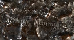 After Frederic Remington "Scalp" Bronze Sculpture