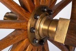 **Museum Quality Reproduction Of 1876 Gatling Gun And Carrige