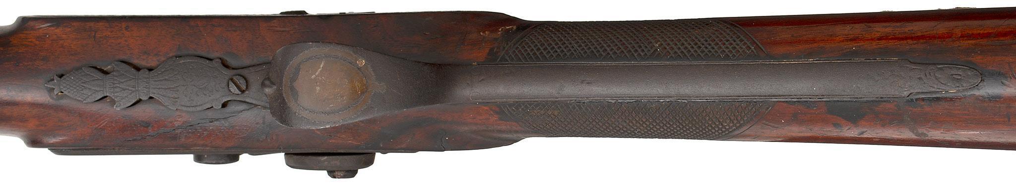 English Half Stock Percussion Shotgun