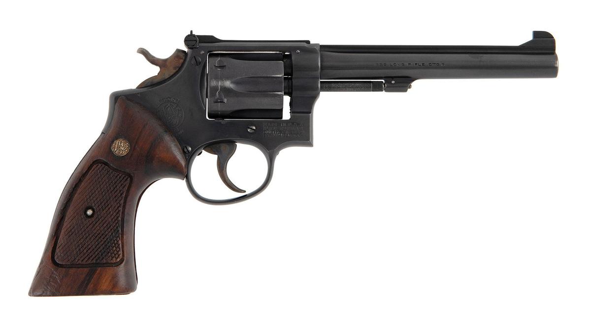 **Smith & Wesson Five Screw K-22 Masterpiece Revolver