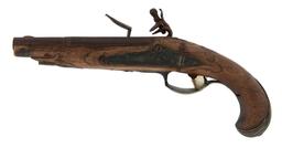 Early European Flintlock Pistol