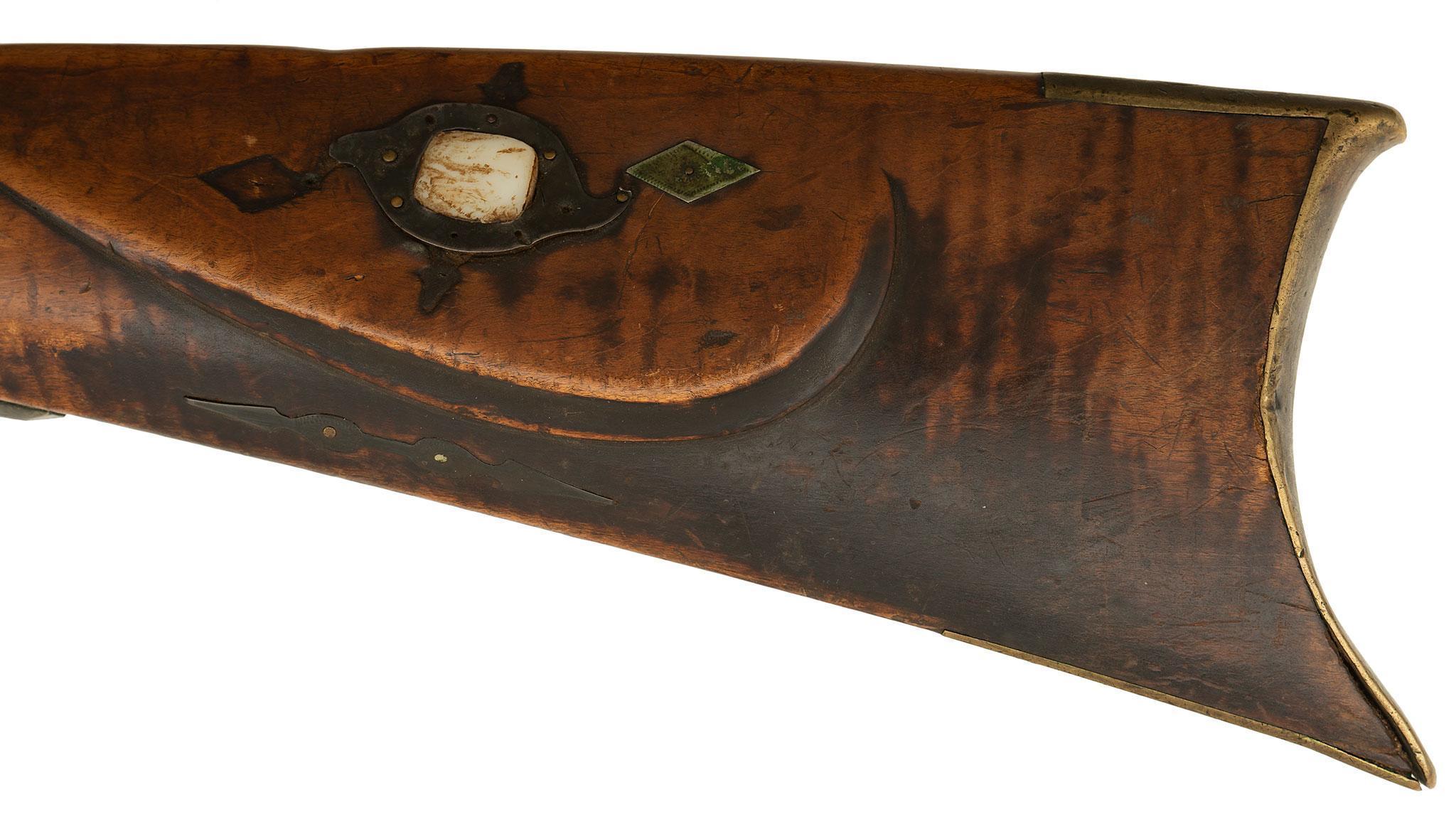 Percussion Half Stock Plains Style Rifle By John Smith
