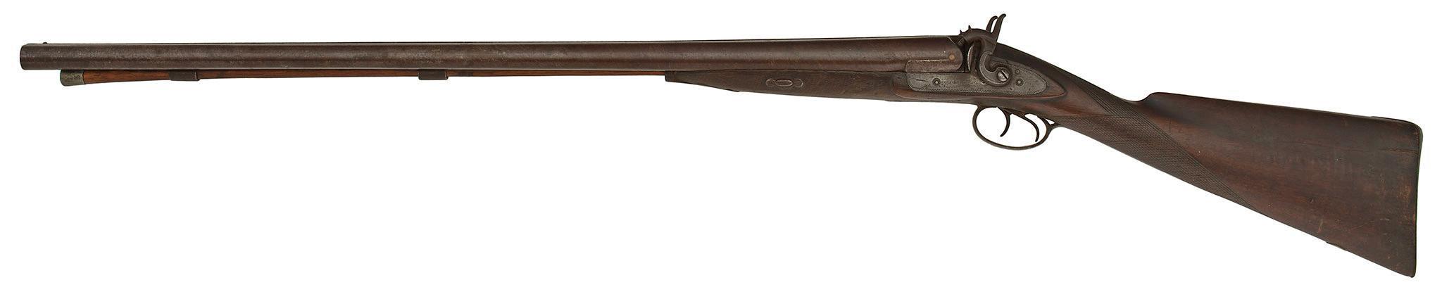 English Percussion Shotgun Made For Henry Sears & Co