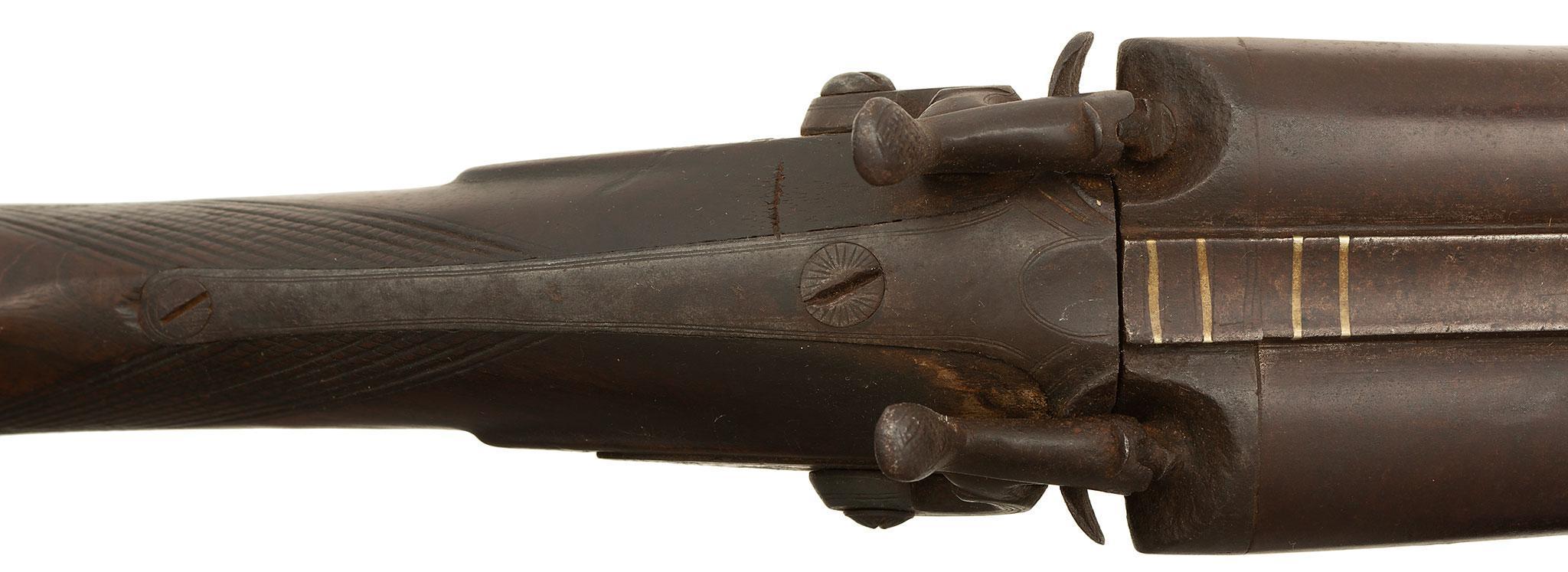 English Percussion Shotgun Made For Henry Sears & Co