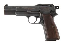 **Browning Hi-Power With Tangent Sight With Nazi Markings