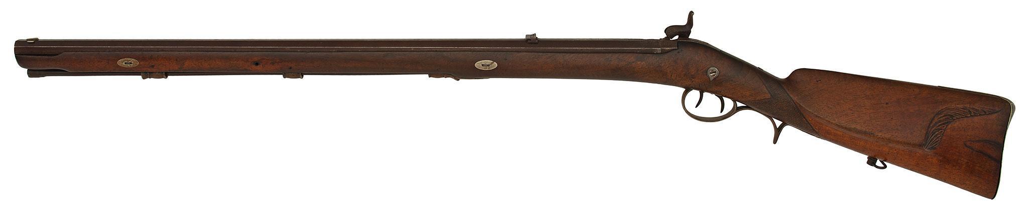 German Fullstock Percussion Rifle