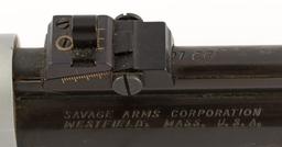 *Savage Model 24J Shotgun/Rifle Combination.