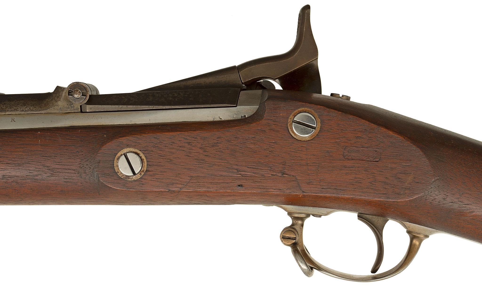 U.S. Model 1866 Springfield 2D Allin Trapdoor Rifle