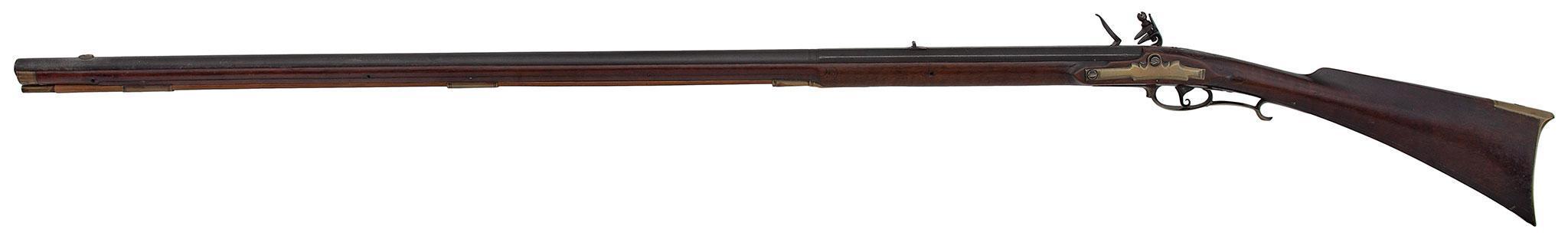 Fullstock Flintlock Rifle By George Weiker (1810)