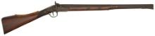 English Half Stock Percussion Shotgun