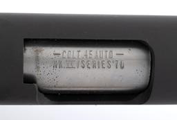 * Colt MK IV Series 70 Model 1911 Pistol