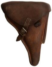 German Leather Luger Holster