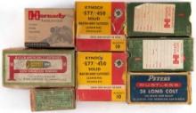 Various Rifle & Pistol Ammunition Vintage