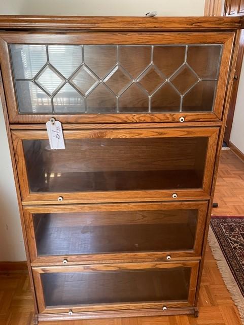 4 Door Oak Lawyers Cabinet